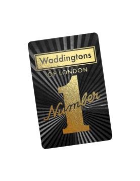 Winning Moves: Waddingtons No.1 - Black And Gold Deck Playing Cards (WM00755-EN1)