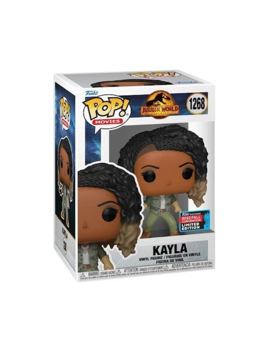 Funko Pop! Movies: Jurassic World Dominion - Kayla (2022 Fall Convention Limited Edition) #1268 Vinyl Figure