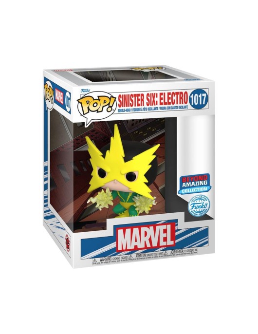 Funko Pop! Deluxe Marvel: Beyond Amazing - Sinister Six: Electro (Special Edition) #1017 Bobble-Head Vinyl Figure
