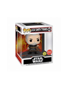 Funko Pop! Deluxe: Disney Star Wars - Red Saber Series Vol.1 - Darth Tyranus (Glows in the Dark) (Gamestop Exclusive) #522 Vinyl Figure