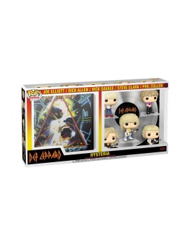 Funko Pop! Deluxe Albums: Def Leppard - Joe Elliott, Rick Allen, Rick Savage, Steve Clark &amp; Phil Collen (Hysteria Tour 1987) (Special Edition) #37 Vinyl Figure