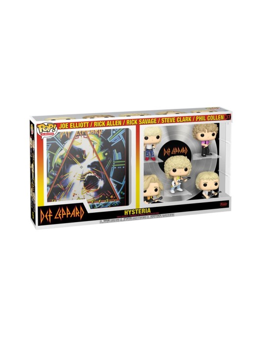 Funko Pop! Deluxe Albums: Def Leppard - Joe Elliott, Rick Allen, Rick Savage, Steve Clark & Phil Collen (Hysteria Tour 1987) (Special Edition) #37 Vinyl Figure