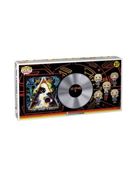 Funko Pop! Deluxe Albums: Def Leppard - Joe Elliott, Rick Allen, Rick Savage, Steve Clark &amp; Phil Collen (Hysteria Tour 1987) (Special Edition) #37 Vinyl Figure