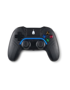 Spartan Gear - Aspis 4 Wired &amp; Wireless Controller (compatible with PC [wired] and playstation 4 [wireless]) (colour: Black)
