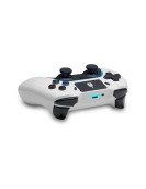 Spartan Gear - Aspis 4 Wired & Wireless Controller (compatible with PC [wired] and playstation 4 [wireless]) (colour: White/Black)