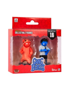 P.M.I. Gang Beasts Collectible Figures - 2 Pack (S1) (Random) (GB2015)
