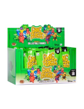 P.M.I. Gang Beasts Figural Keychains - 1 Pack (S1) (Random) (GB8004)