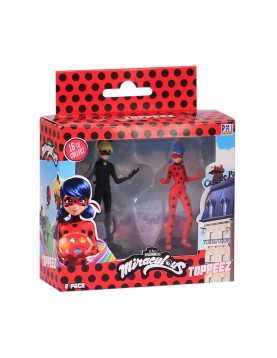 P.M.I. Miraculous Pencil Toppers - 2 Pack (S1) (Random) (MLB2015)