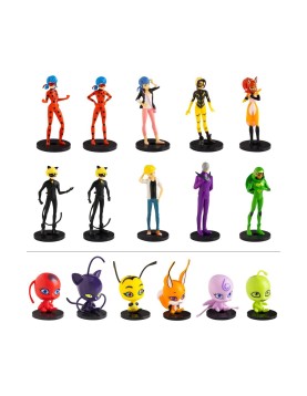 P.M.I. Miraculous Pencil Toppers - 2 Pack (S1) (Random) (MLB2015)