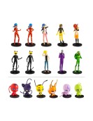 P.M.I. Miraculous Pencil Toppers - 8 Pack Deluxe Box -including 2 hidden rare characters (S1) (Random) (MLB2070)