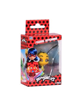 P.M.I. Miraculous Figural Keychain - 1 Pack (S1) (Random) (MLB8010)