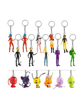 P.M.I. Miraculous Figural Keychain - 1 Pack (S1) (Random) (MLB8010)