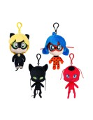 P.M.I. Miraculous Clip On Plush Characters (S1) (Random) (MLB7004)