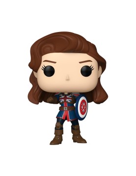 Funko Pop! Marvel: What If - Captain Carter (Special Edition) #1468 Bobble-Head Vinyl Figure