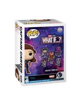 Funko Pop! Marvel: What If - Captain Carter (Special Edition) #1468 Bobble-Head Vinyl Figure