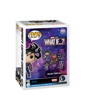 Funko Pop! Marvel: What If...? - Infinity Captain Carter #1464 Bobble-Head Vinyl Figure