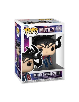 Funko Pop! Marvel: What If...? - Infinity Captain Carter #1464 Bobble-Head Vinyl Figure