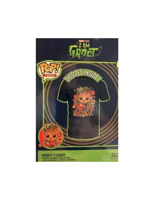 Funko Boxed Tees: Marvel I am Groot Shorts - Relaxing Groot (M)