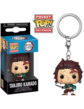 Funko Pocket Pop!: Demon Slayer S2 - Tanjiro Kamado (Bloody) Vinyl Figure Keychain