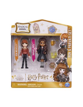 Spin Master Wizarding World Harry Potter: Ron &amp; Parvati Set Magical Minis (6064902)