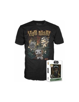 Funko Boxed Tees: Disney Star Wars Return of the Jedi - Village of Ewoks (S)