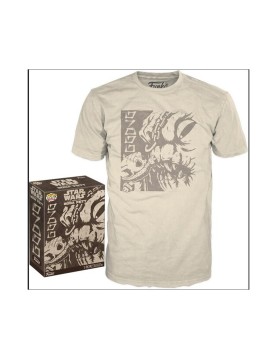 Funko Boxed Tee: Disney Star Wars The Book of Boba Fett - Grogu with Rancor T-Shirt (S)
