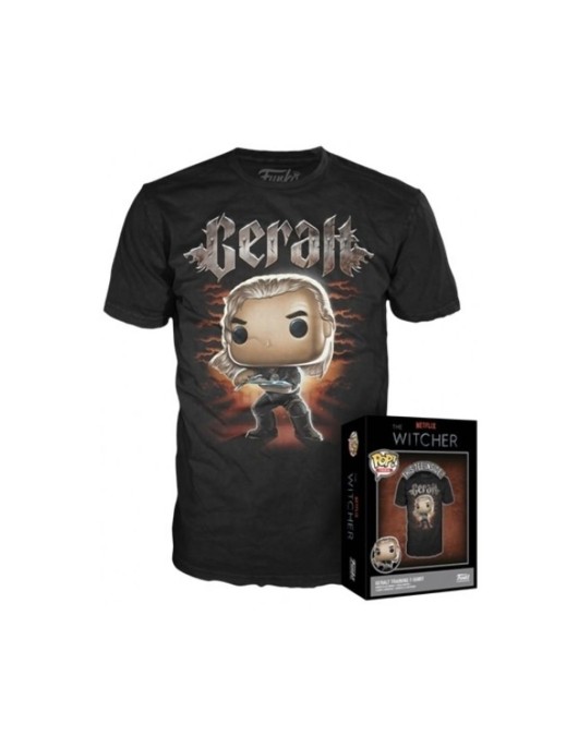 Funko Boxed Tees: The Witcher - Geralt Training (M)