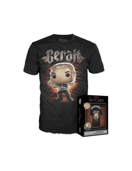 Funko Boxed Tees: The Witcher - Geralt Training (L)