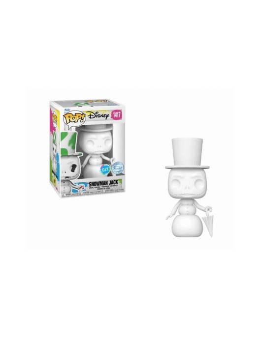 Funko Pop! Disney: The Nightmare Before Christmas - Snowman Jack (DIY) (White) (Special Edition) #1417 Vinyl Figure