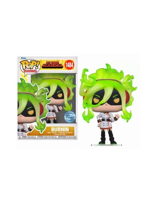 Funko Pop! Animation: My Hero Academia - Burnin (Moe Kamiji) (Special Edition) #1484 Vinyl Figure