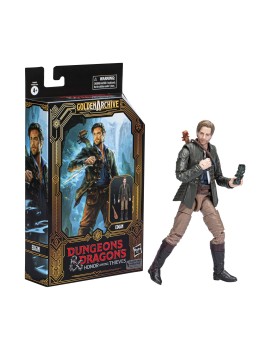 Hasbro Fans - Dungeons &amp; Dragons Honor Among Thieves: Golden Archive Action Figure - Edgin (F4865)