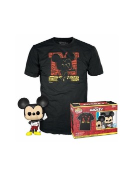 Funko Pop! &amp; Tee (Adult): Disney - Mickey (Diamond Collection) (Special Edition) Vinyl Figure &amp; T-Shirt (S)