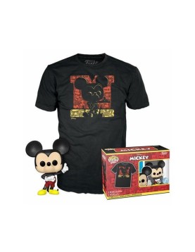 Funko Pop! &amp; Tee (Adult): Disney - Mickey (Diamond Collection) (Special Edition) Vinyl Figure &amp; T-Shirt (S)