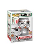 Funko Pop! & Tee (Adult): Star Wars - Holiday Stormtrooper (Metallic) Vinyl Figure & T-Shirt (M)