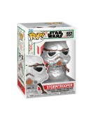 Funko Pop! Tees (Adult) Disney: Star Wars - Holiday Stormtrooper (Metallic) Vinyl Figure & T-Shirt (L)