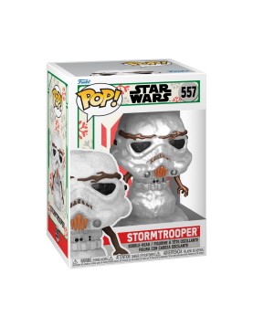 Funko Pop! Tees (Adult) Disney: Star Wars - Holiday Stormtrooper (Metallic) Vinyl Figure &amp; T-Shirt (L)