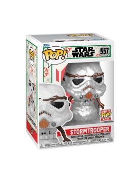 Funko Pop! &amp; Tee (Adult): Disney Star Wars - Holiday Stormtrooper (Metallic) Vinyl Figure &amp; T-Shirt (XL)