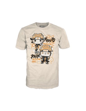 Funko Boxed Tee: Naruto Shippuden - Naruto vs Pain T-Shirt (L)