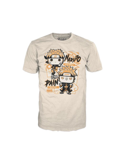 Funko Boxed Tee: Naruto Shippuden - Naruto vs Pain T-Shirt (XL)