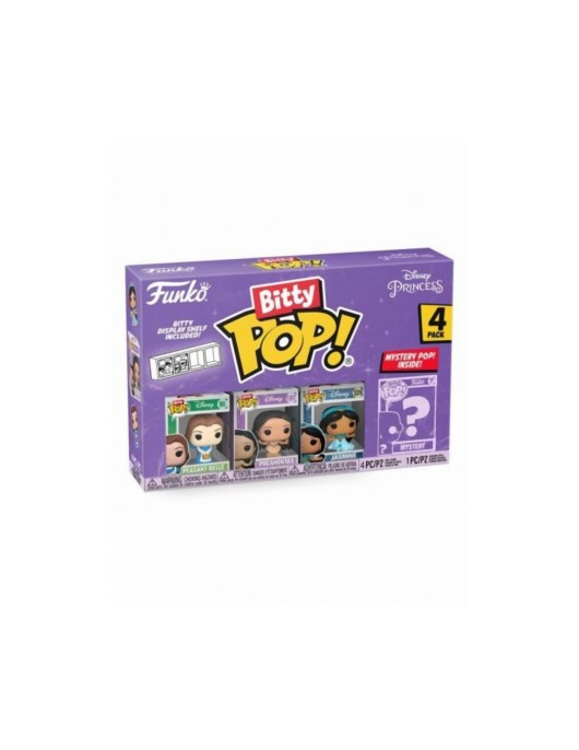 Funko Bitty Pop! 4-Pack: Disney Princess - Peasant Belle Vinyl Figures