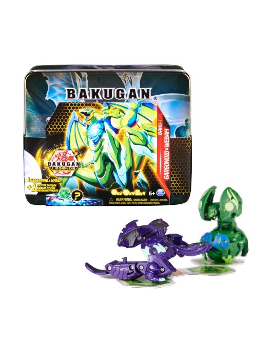 Spin Master Bakugan Legends: Baku-tin - Garganoid X Webam (6066256)
