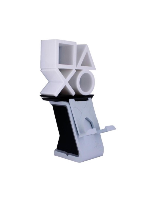 EXG Ikons by Cable Guys: Playstation Ikon - Light Up Phone & Controller Charging Stand (CGIKPS400452)