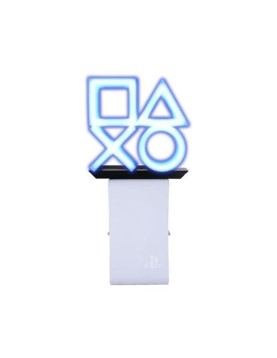 EXG Ikons by Cable Guys: Playstation Ikon - Light Up Phone &amp; Controller Charging Stand (CGIKPS400452)