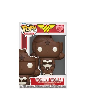 Funko Pop! Heroes DC Valentine's Day 2024 - Wonder Woman (Valentine Chocolate) #490 Vinyl Figure
