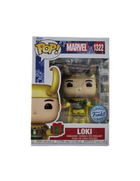 Funko Pop! Marvel: Loki (with Sweater) (Metallic) (Special Edition) #1322 Bobble-Head Vinyl Figure