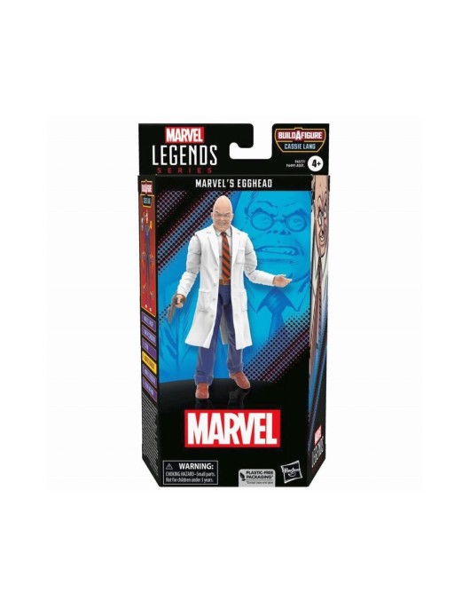 Hasbro Marvel Legends Series Build a Figure Cassie Lang: Marvel's Egghead Action Figure (15cm) (Excl.) (F6577)