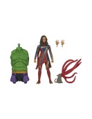 Hasbro Marvel Legends Series Build a Figure Totally Awesome Hulk: The Marvels - Ms. Marvel Action Figure (15cm) (Excl.) (F3682)