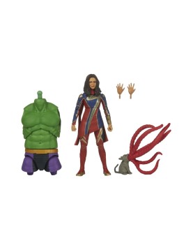 Hasbro Marvel Legends Series Build a Figure Totally Awesome Hulk: The Marvels - Ms. Marvel Action Figure (15cm) (Excl.) (F3682)