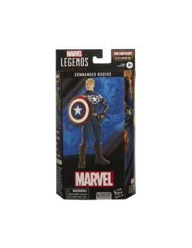 Hasbro Marvel Legends Series Build a Figure Totally Awesome Hulk: Commander Rogers Action Figure (15cm) (Excl.) (F3685)