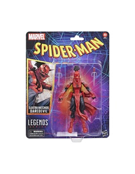 Hasbro Fans Marvel Legends Series: Spider-Man - Elektra Natchios Daredevil Action Figure (15cm) (Excl.) (F6572)